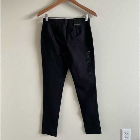 Size 4 New Banana Republic Black Skinny Leg Slacks - Picture 13 of 14